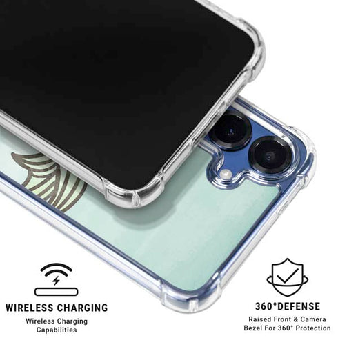California Big Wave Galaxy S25 Clear Case
